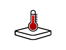 Surface or air stream temperature